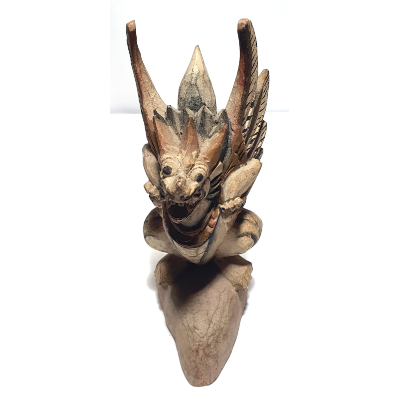 Houten beeldje Garuda